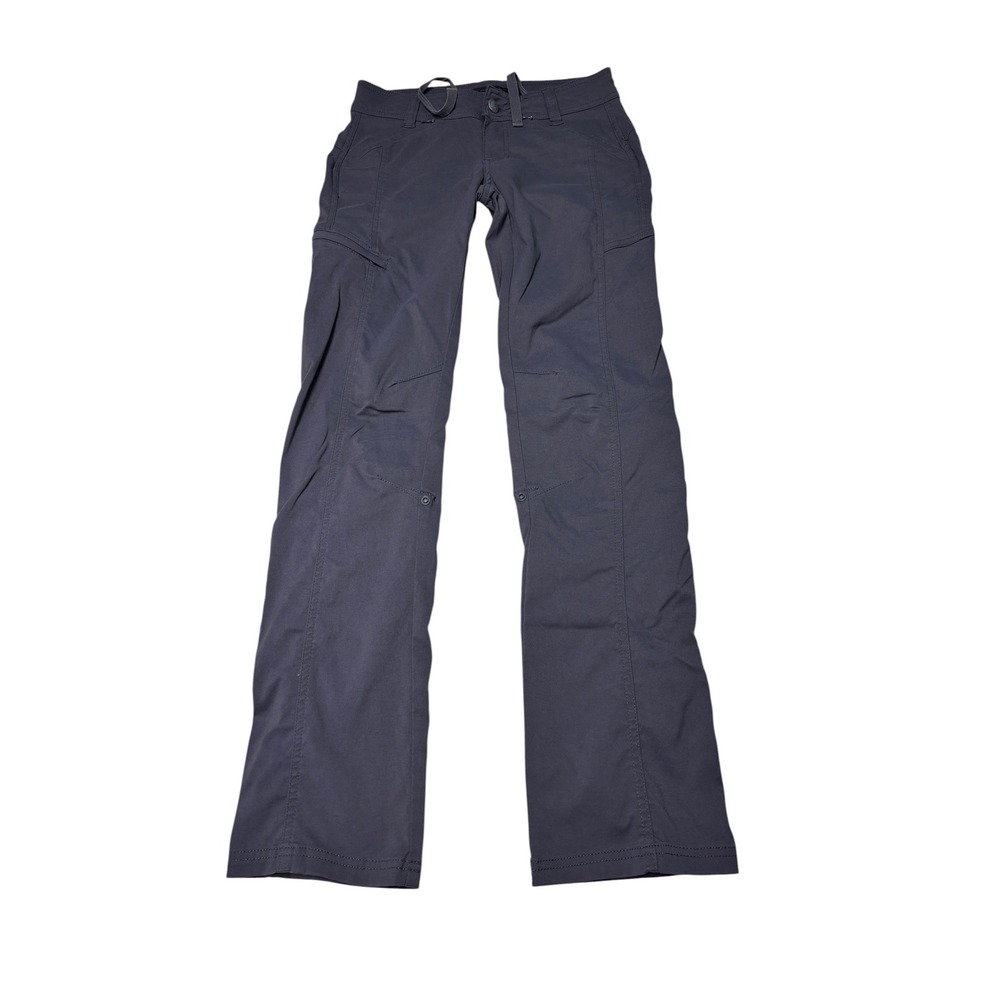 Prana Halle Pants Womens 00 W28 L31 Gray Zion Stretch Hiking Outdoor W4118RG09